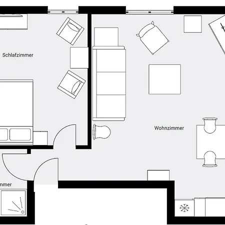 Apartmenthaus Wattwurm Апартаменты Фридрихског